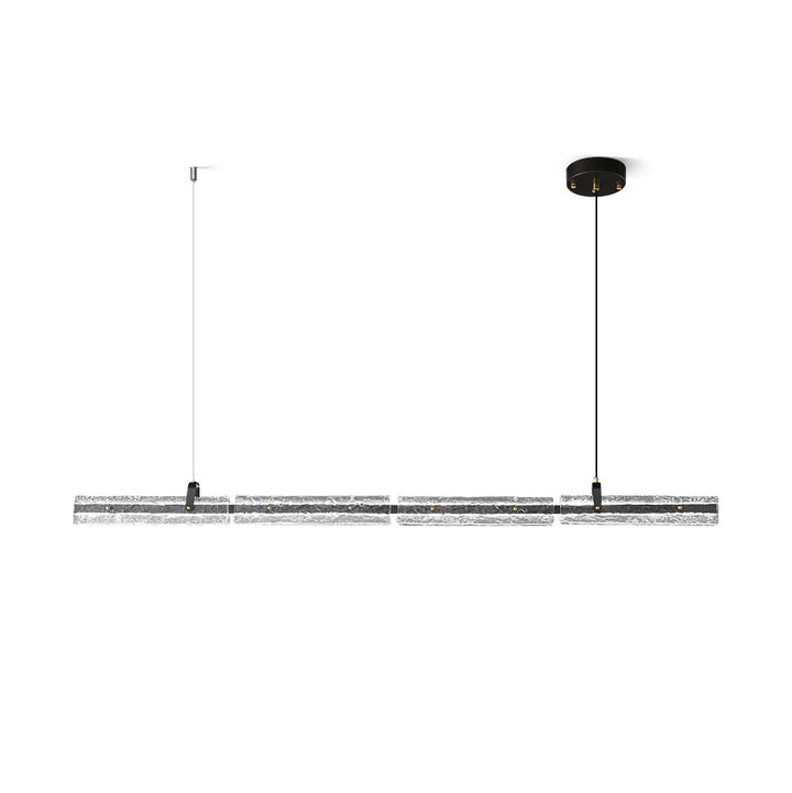 Cedorisra Luxe Glace Noir Verre Suspension - Neutralighting