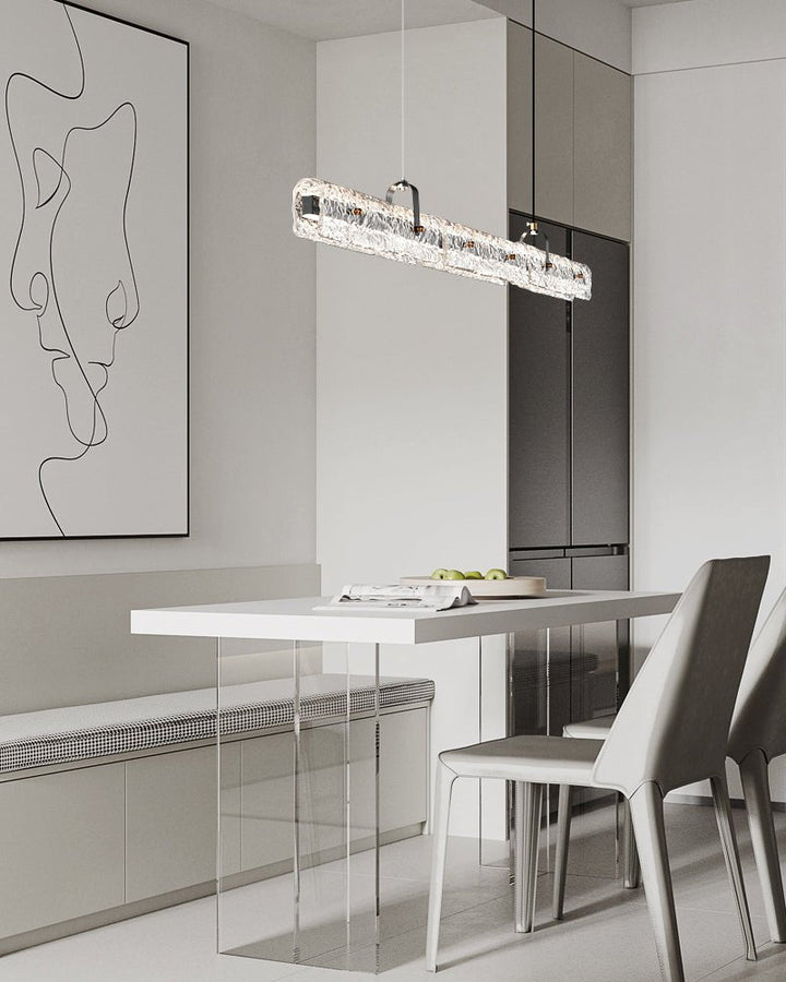 Cedorisra Luxe Glace Noir Verre Suspension - Neutralighting