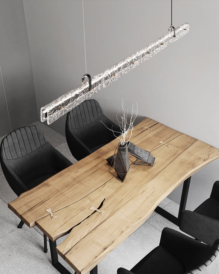Cedorisra Luxe Glace Noir Verre Suspension - Neutralighting