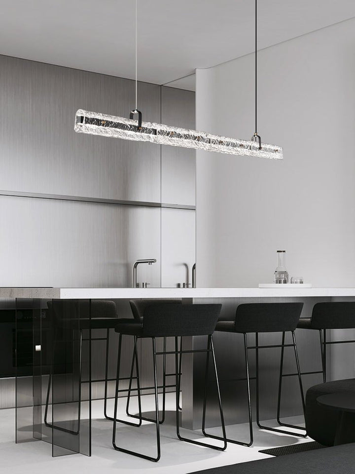 Cedorisra Luxe Glace Noir Verre Suspension - Neutralighting