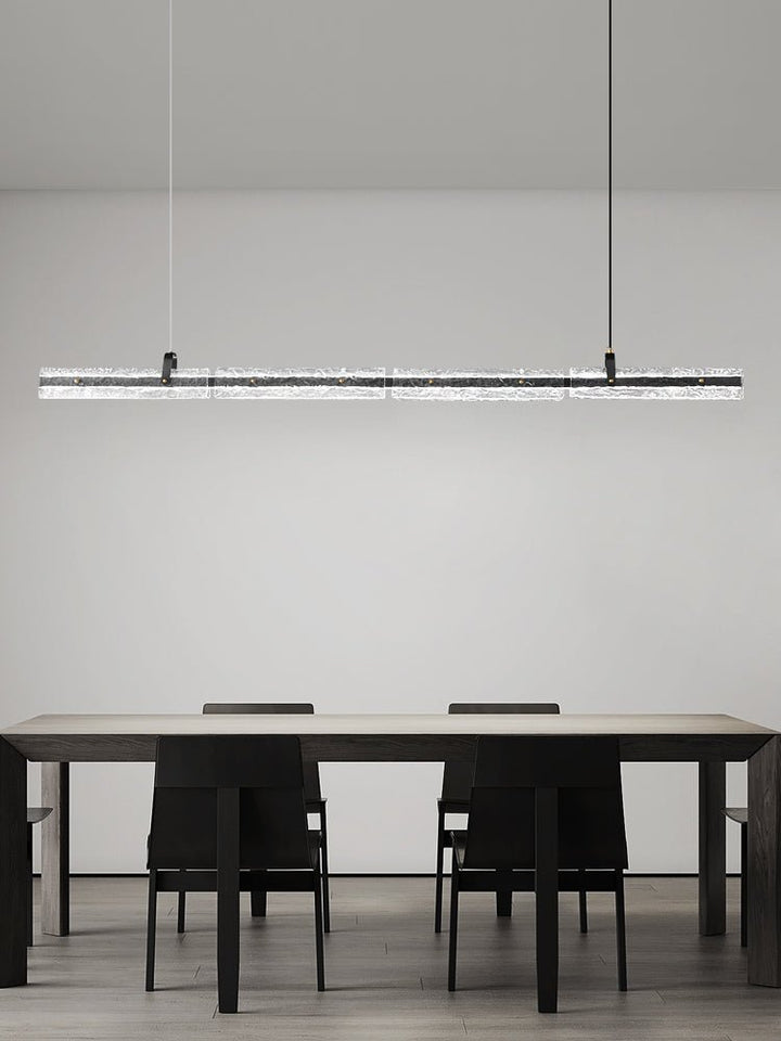 Cedorisra Luxe Glace Noir Verre Suspension - Neutralighting