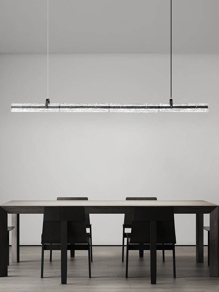 Cedorisra Luxe Glace Noir Verre Suspension - Neutralighting