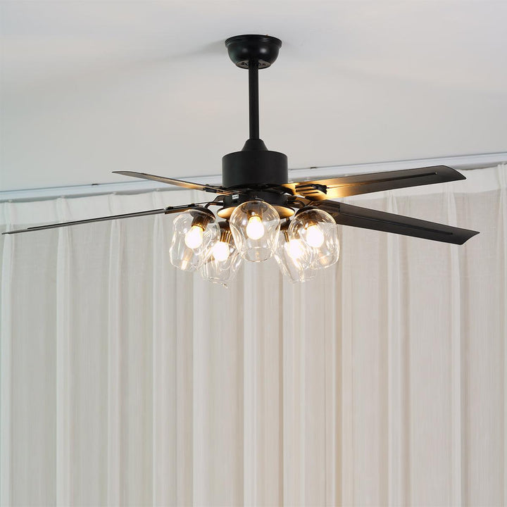 Zazoren Plafonnier Verre Noir Vintage - Neutralighting