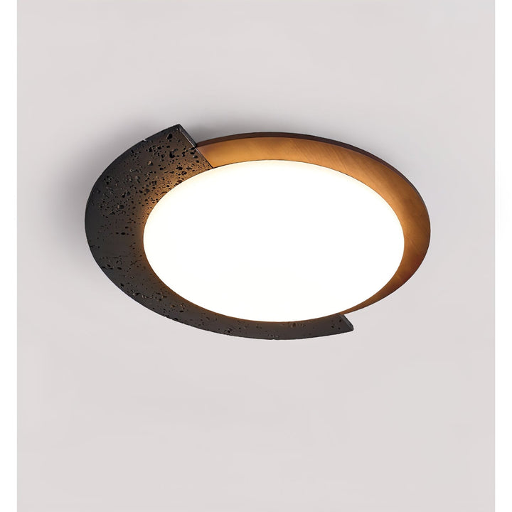 Ulvinor Asymétrique Travertin Plafonnier - Neutralighting
