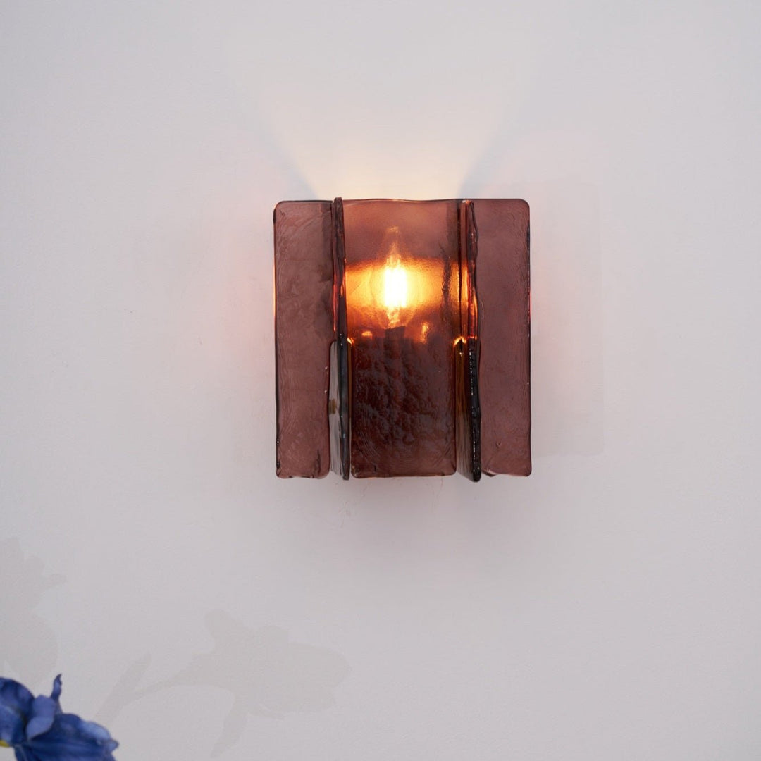 Lustra Wall Light Brass Glass Clear - Neutralighting