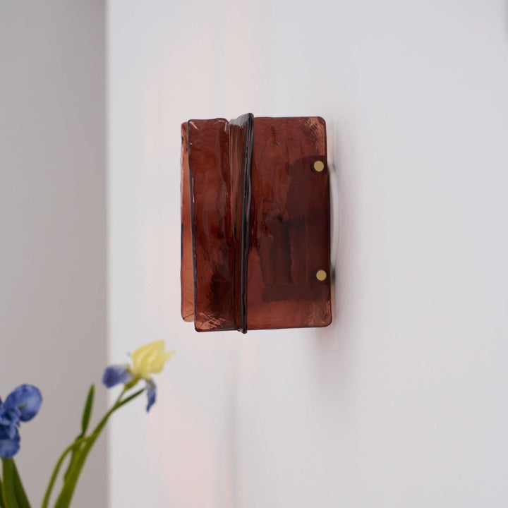 Lustra Wall Light Brass Glass Clear - Neutralighting