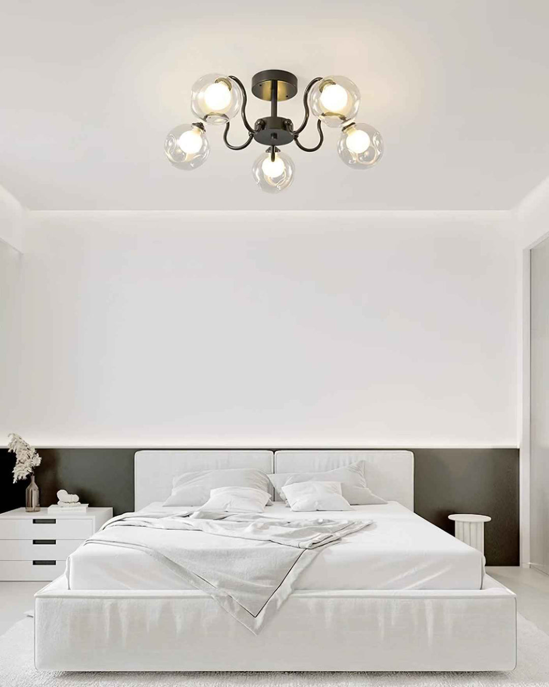 Lampe Orb en Laiton – Design Contemporain