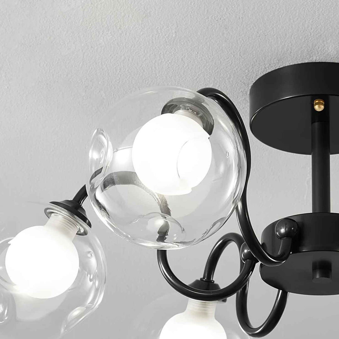 Lampe Orb en Laiton – Design Contemporain