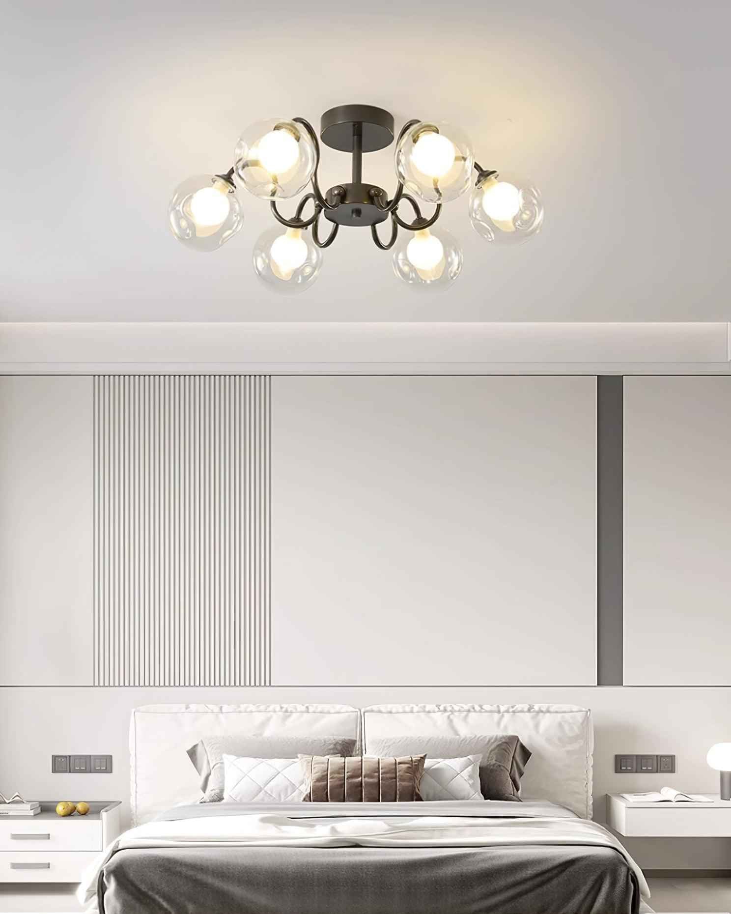 Lampe Orb en Laiton – Design Contemporain