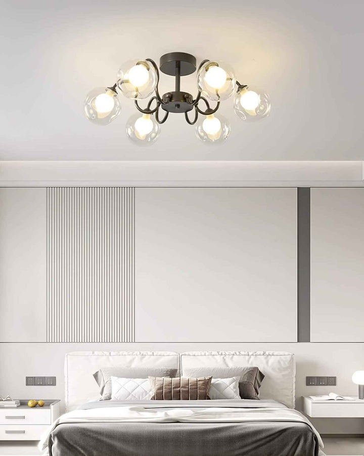 Lampe aiton en Laiton – Design Contemporain