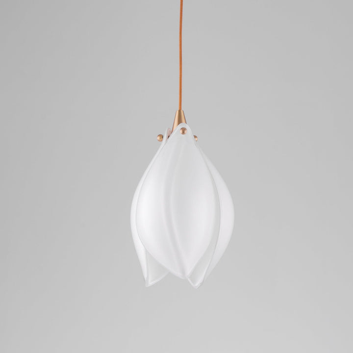 Lustra Suspension Lampe Céramique Florale Blanche - Neutralighting