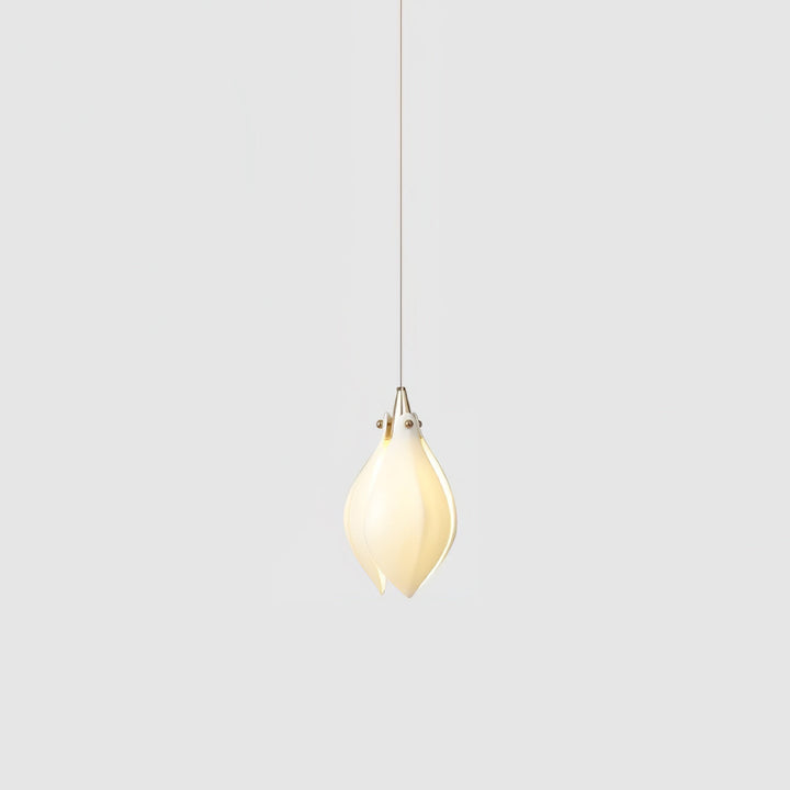 Lustra Suspension Lampe Céramique Florale Blanche - Neutralighting
