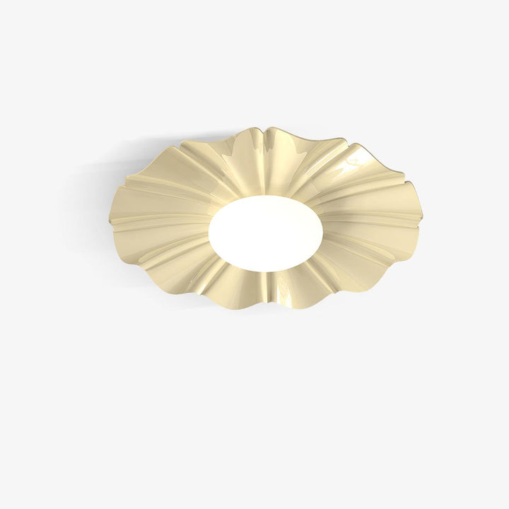 Lustra Plafonnier Or LED Sculpté pour Chambre - Neutralighting