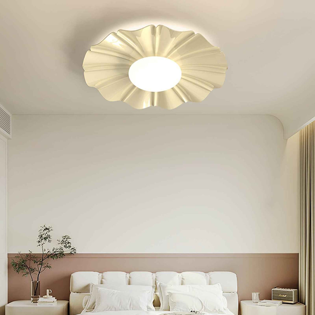 Lustra Acrylique 35cm Blanc LED
