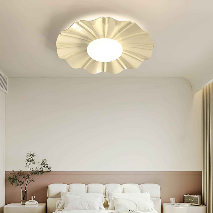 Lustra Acrylique 35cm Blanc LED