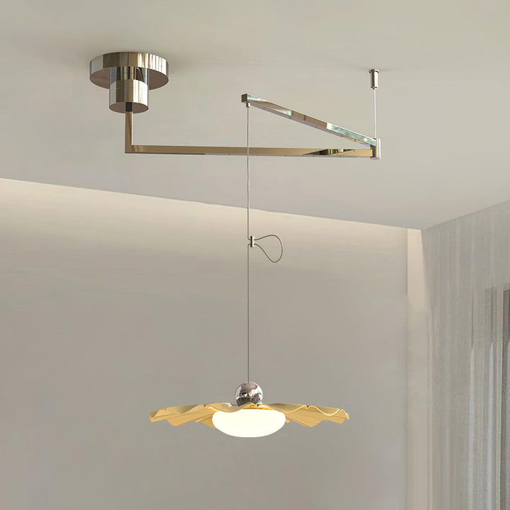 Lustra Suspension Laiton Acrylique Salle à Manger - Neutralighting