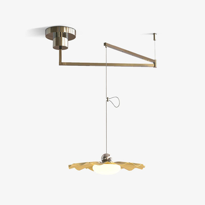 Lustra Suspension Laiton Acrylique Salle à Manger - Neutralighting