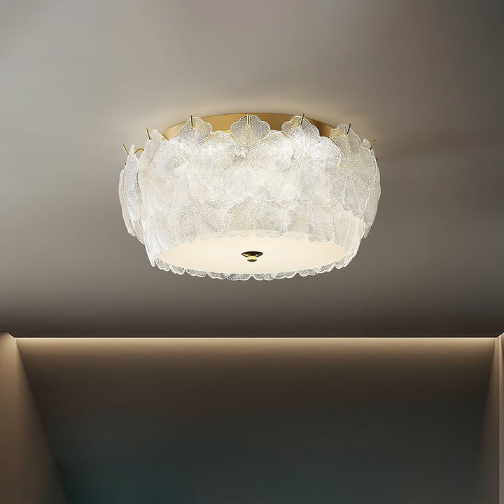 Lydoraris Lampe de Plafond en Verre Cluster de Fleurs - Neutralighting