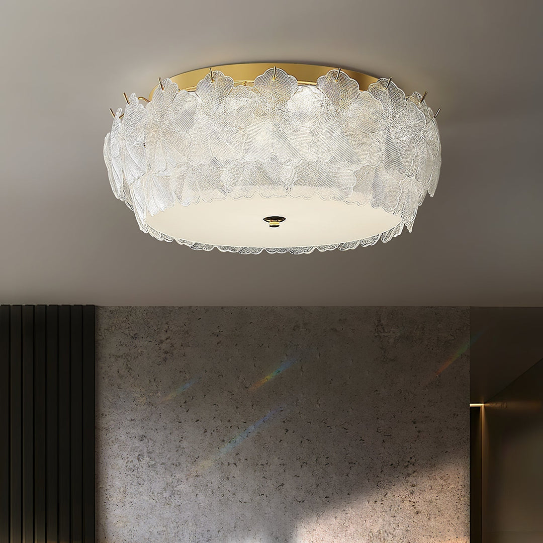 Lydoraris Lampe de Plafond en Verre Cluster de Fleurs - Neutralighting
