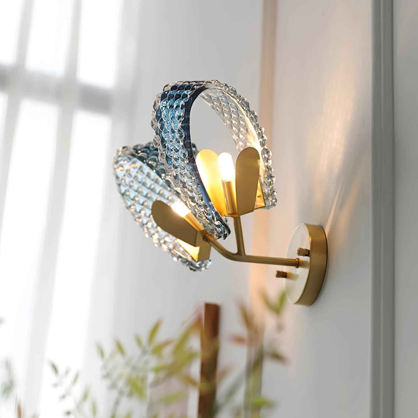 Lampe Aira en Laiton – Design Contemporain