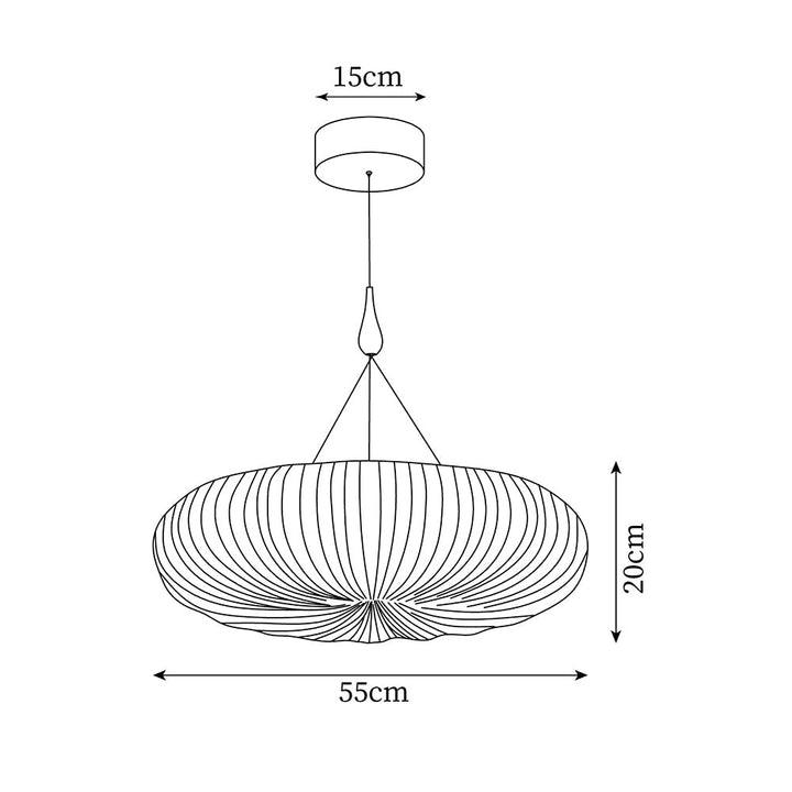 Bobby Suspension ovale - Neutralighting