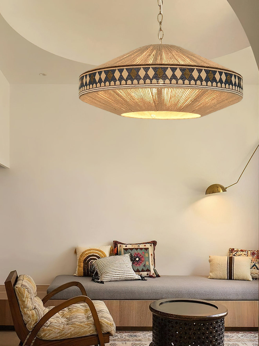 Calyce VSuspension en Tissu Vintage - Neutralighting