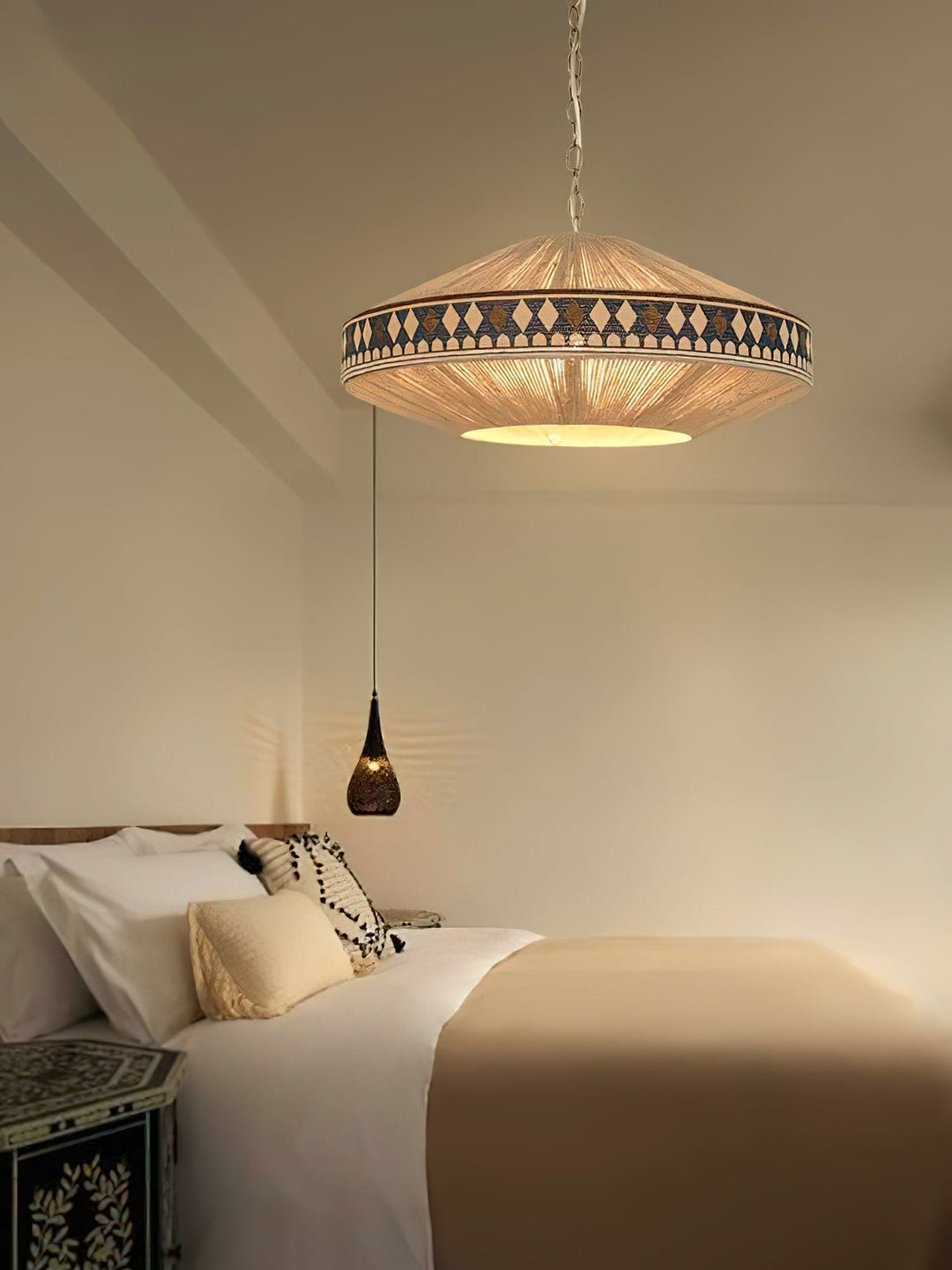 Calyce VSuspension en Tissu Vintage - Neutralighting