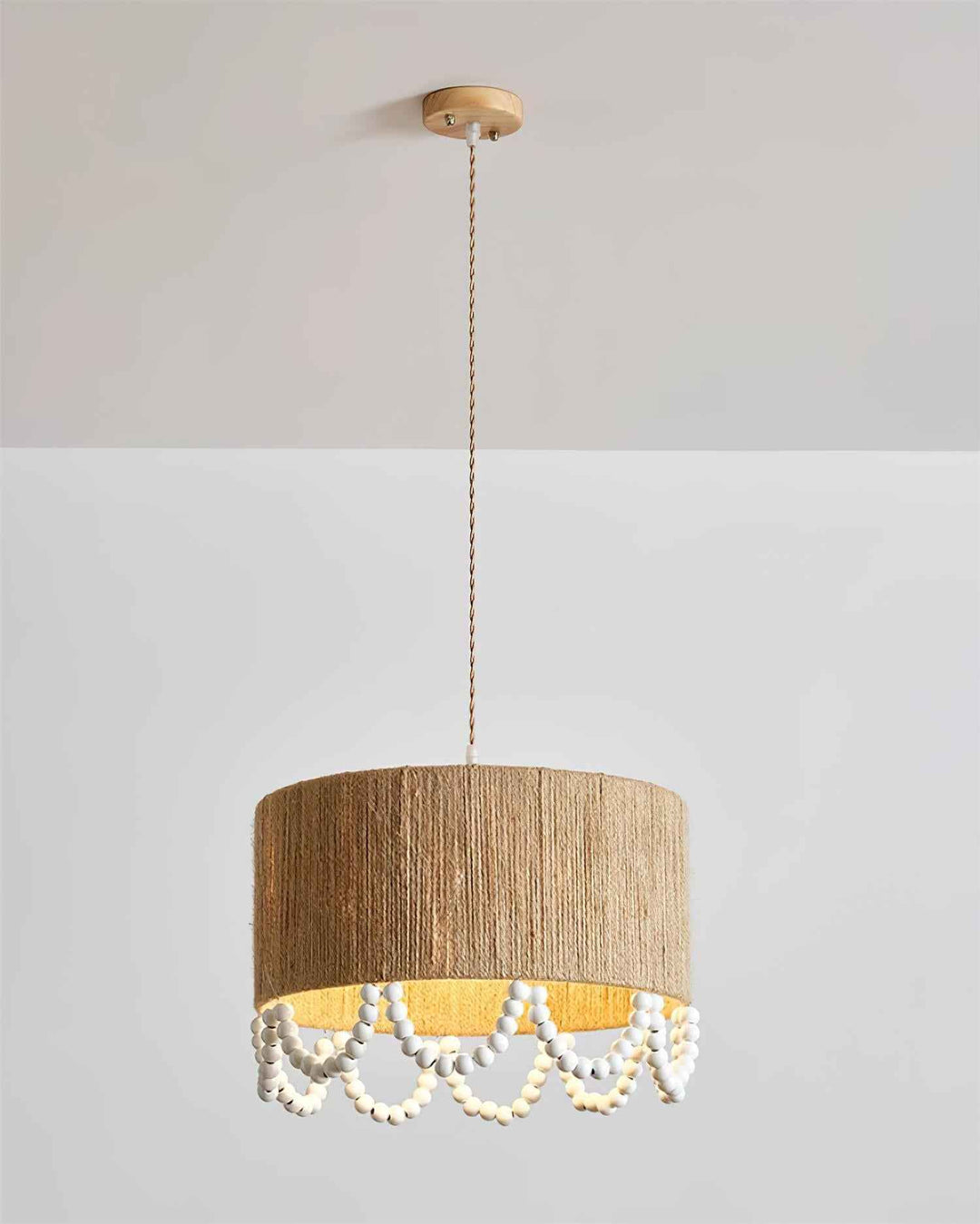 Lampe Boho en Verre – Design Contemporain