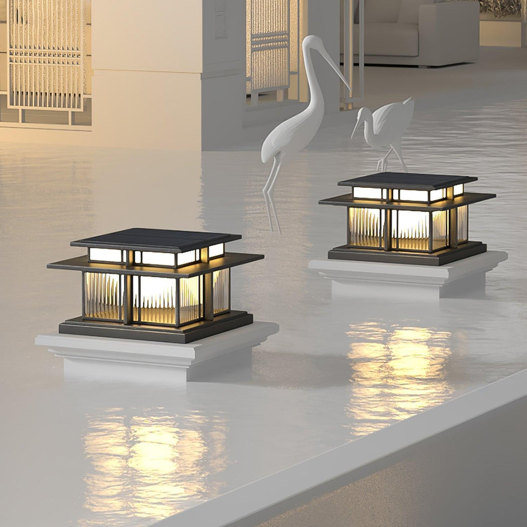 Milo Luminaire Extérieur sur Pilier Solaire / Câblé - Neutralighting