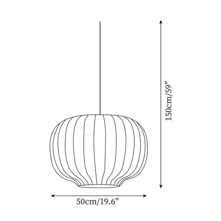 Rinwa Lampe Suspension Lanternes Inspirée du Japon - Neutralighting