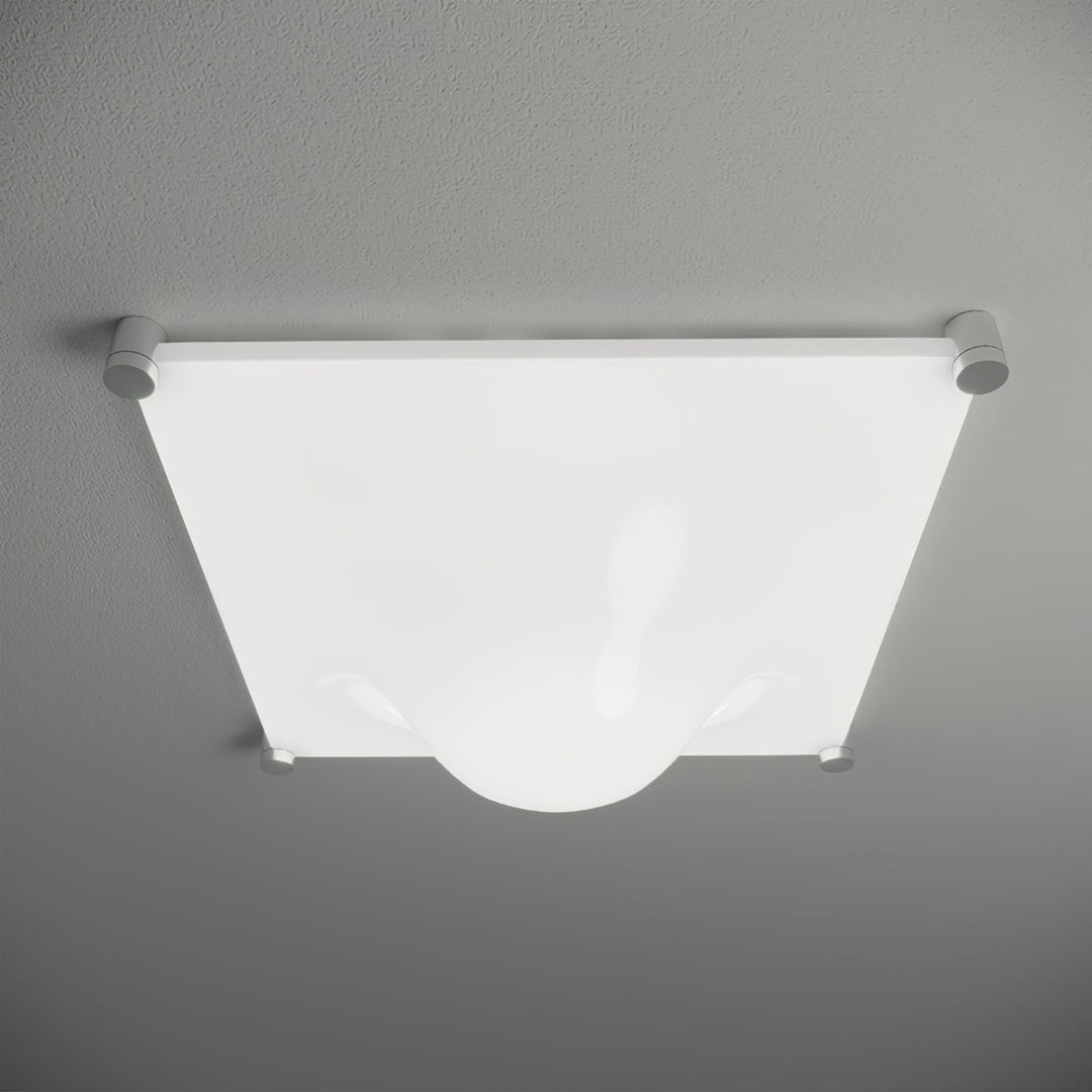 Bolla Lustre Plafonnier Blanc Doux Courbes Élégant - Neutralighting