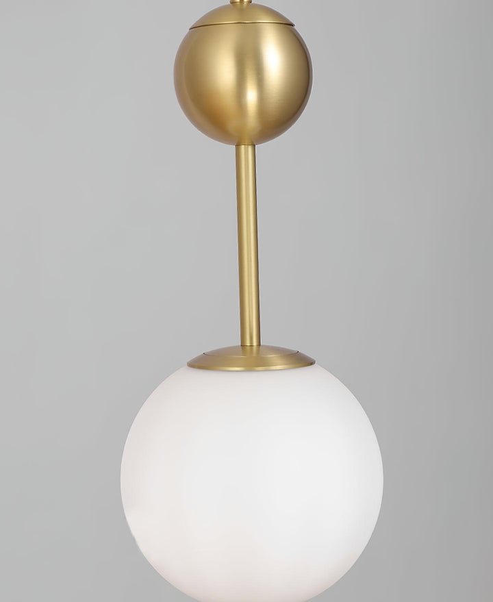 Aviaran Suspension Classique Laiton Verre - Neutralighting