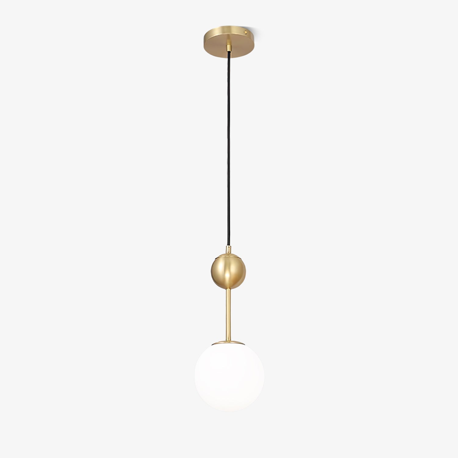 Aviaran Suspension Classique Laiton Verre - Neutralighting