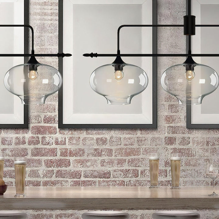 Himinuvyj Moderne Minimaliste Métal Verre Suspension - Neutralighting
