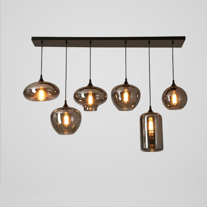 Talis Suspension en Verre Industrielle Chic - Neutralighting