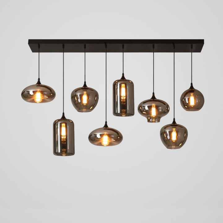Talis Suspension en Verre Industrielle Chic - Neutralighting