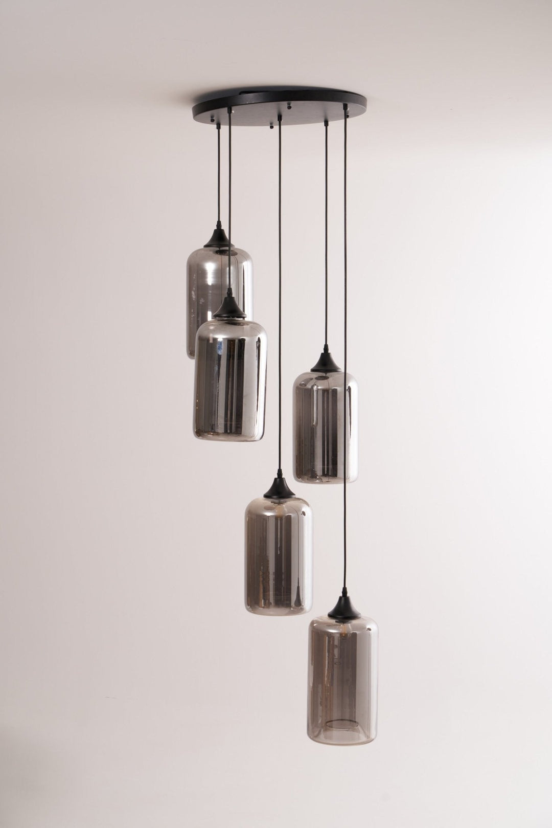 Talis Suspension en Verre Industrielle Chic - Neutralighting