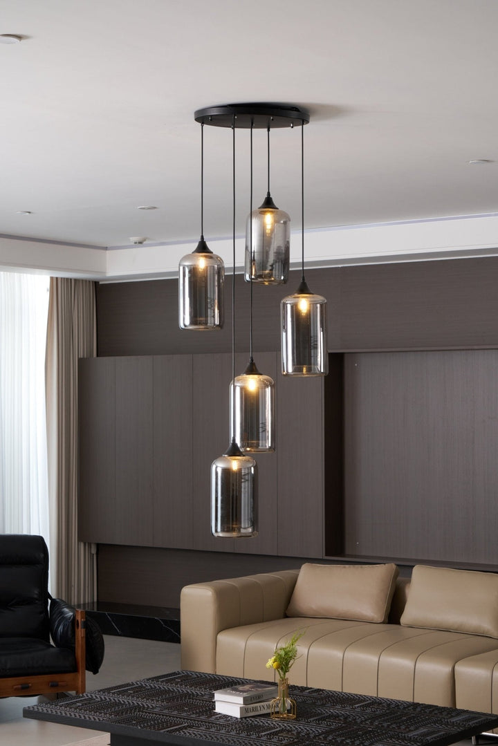 Mirelia Lampe Pendante Industrielle en Verre - Neutralighting