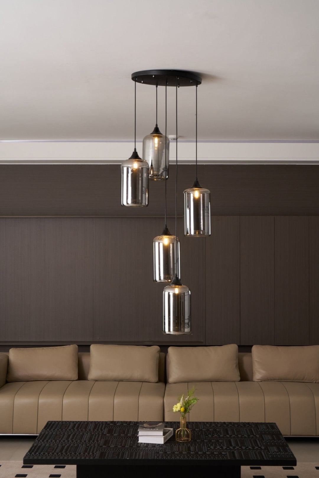 Mirelia Lampe Pendante Industrielle en Verre - Neutralighting