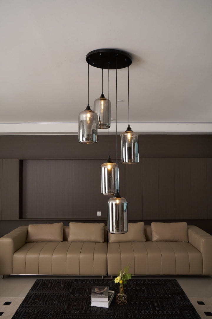 Talis Suspension en Verre Industrielle Chic - Neutralighting