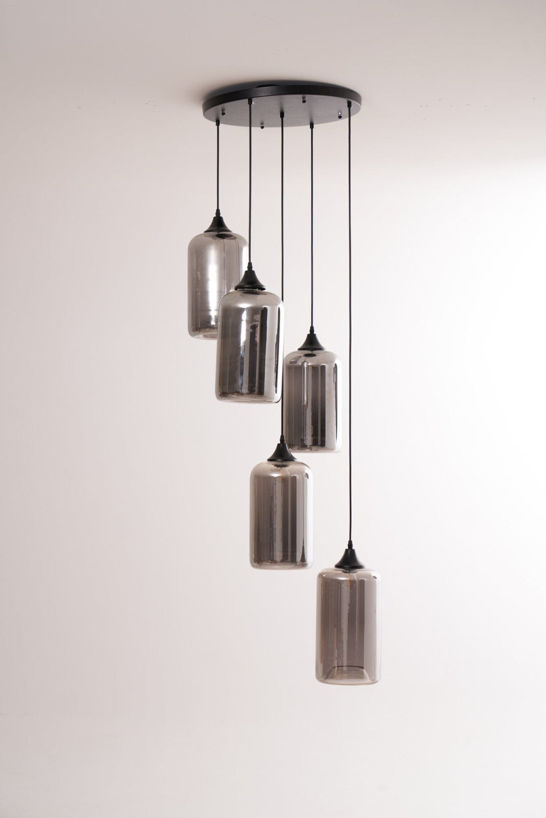 Talis Suspension en Verre Industrielle Chic - Neutralighting