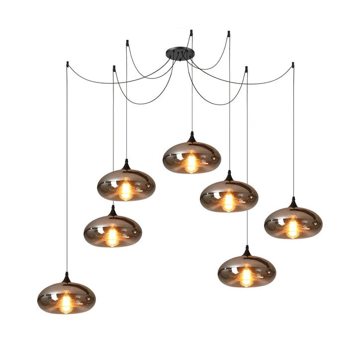 Mirelia Lampe Pendante Industrielle en Verre - Neutralighting