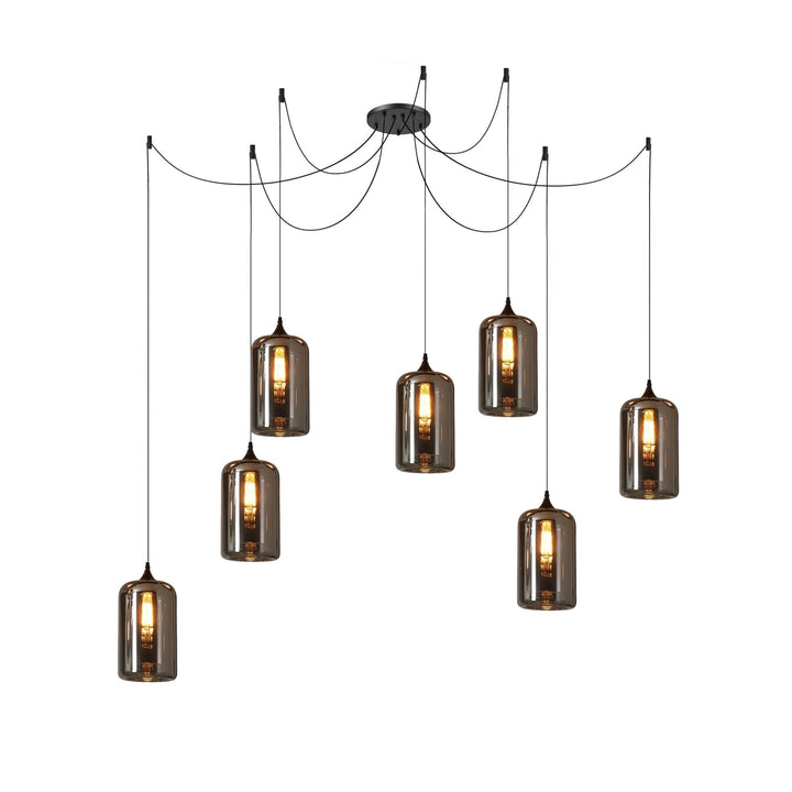 Mirelia Lampe Pendante Industrielle en Verre - Neutralighting