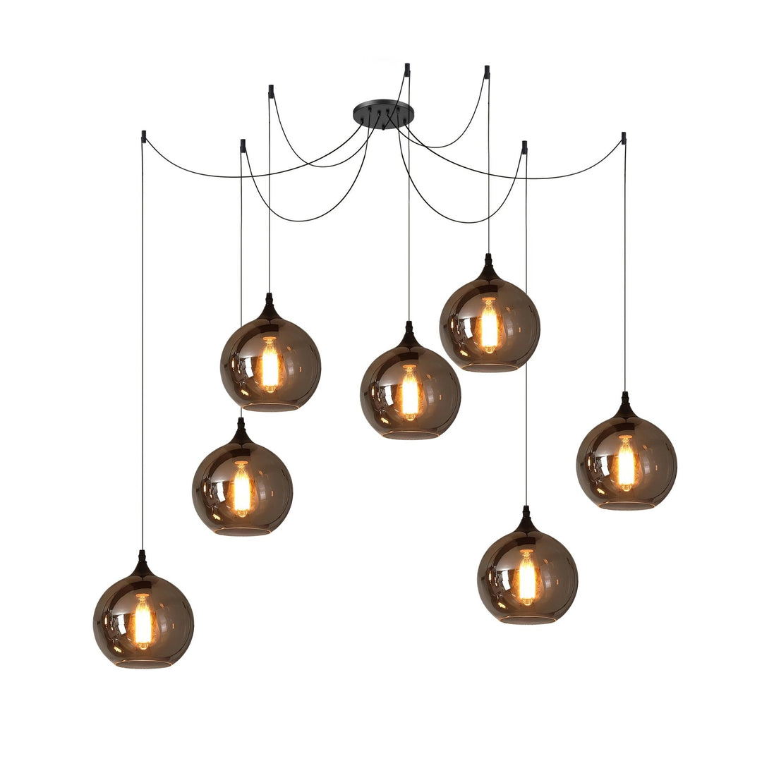 Mirelia Lampe Pendante Industrielle en Verre - Neutralighting