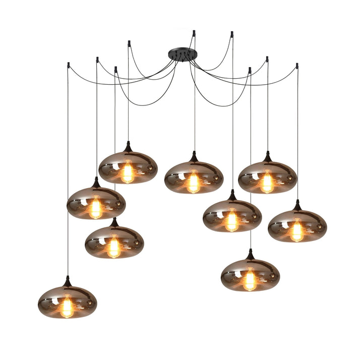 Mirelia Lampe Pendante Industrielle en Verre - Neutralighting