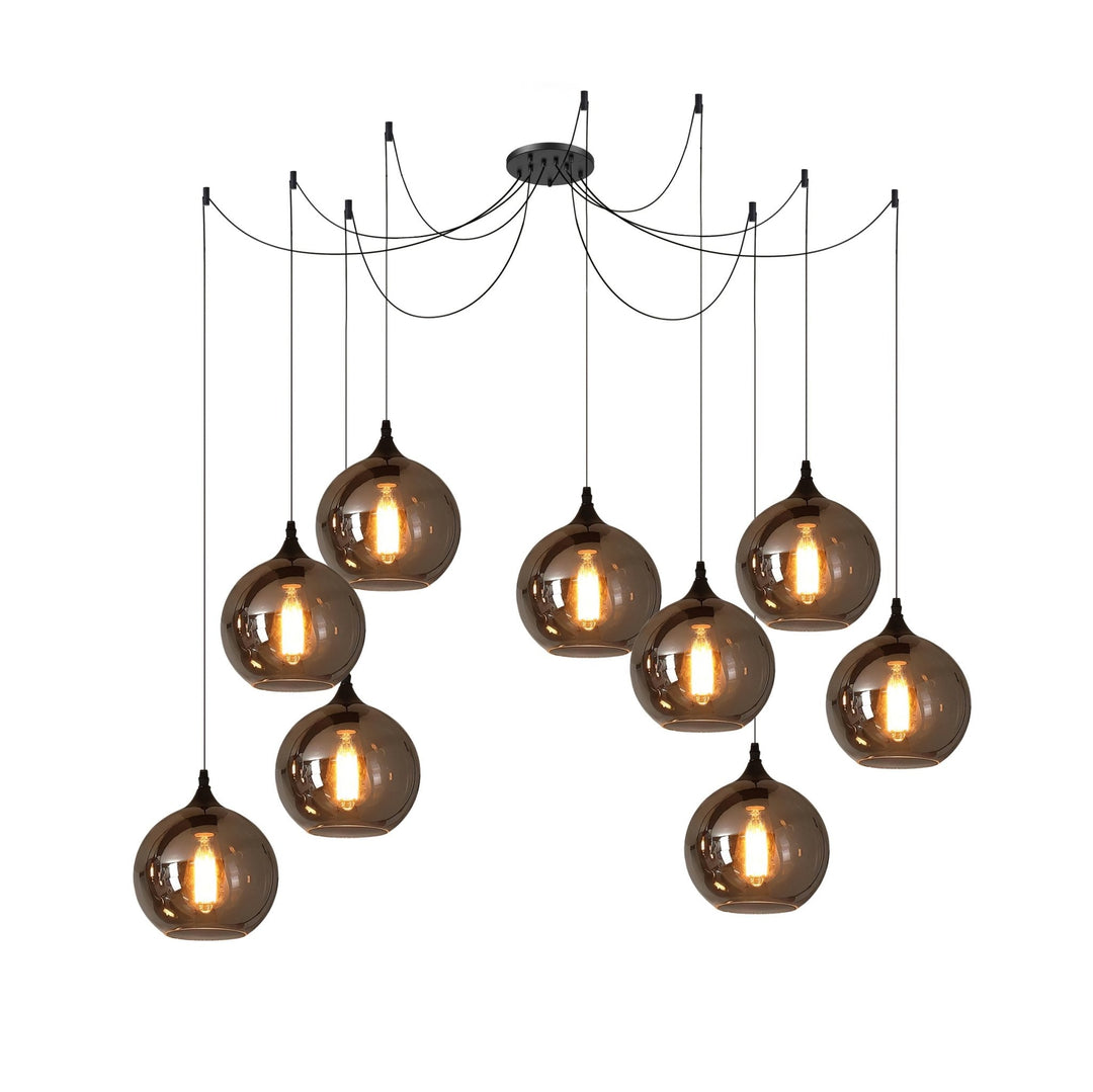 Mirelia Lampe Pendante Industrielle en Verre - Neutralighting