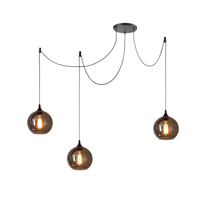 Mirelia Lampe Pendante Industrielle en Verre - Neutralighting