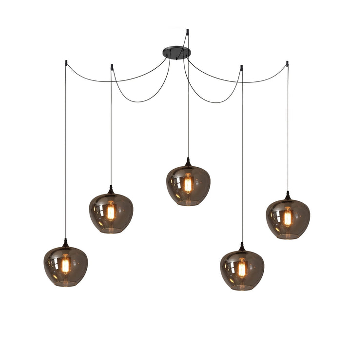 Mirelia Lampe Pendante Industrielle en Verre - Neutralighting