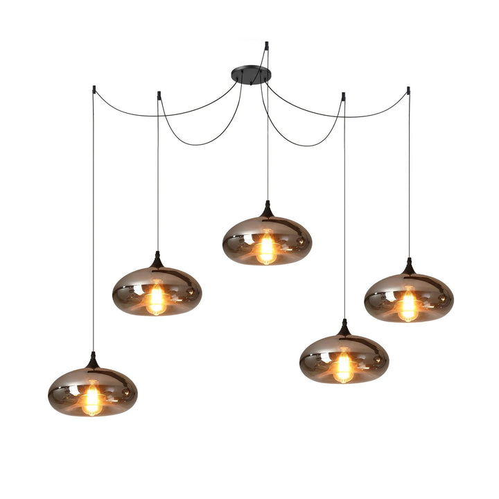 Mirelia Lampe Pendante Industrielle en Verre - Neutralighting