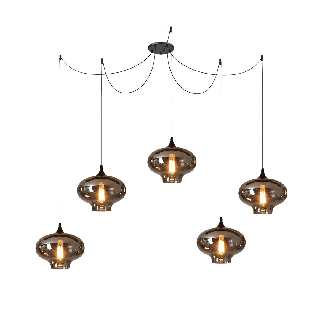 Mirelia Lampe Pendante Industrielle en Verre - Neutralighting